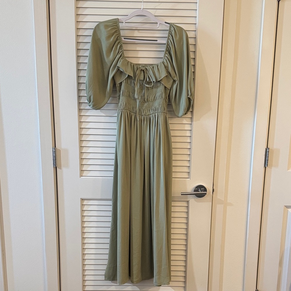 Green Midi Dress